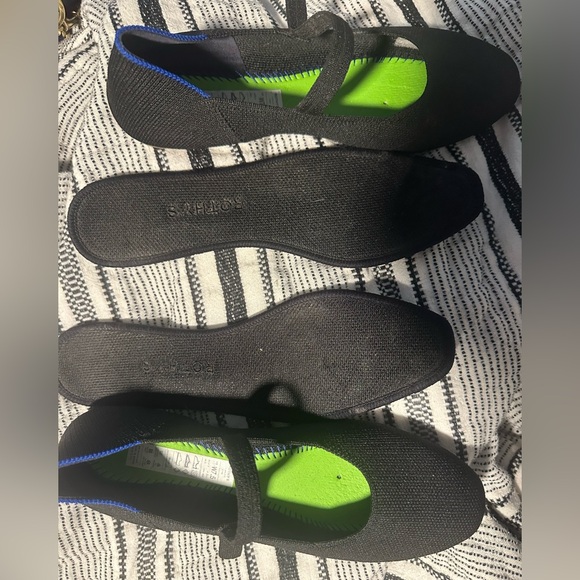 Rothy's Black and Blue Flats - Picture 5 of 5